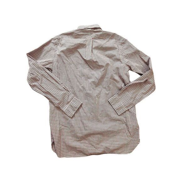 Ralph Lauren Polo Men’s 100% Cotton Stretch Medium plaid LS Full color pony logo - Picture 8 of 10